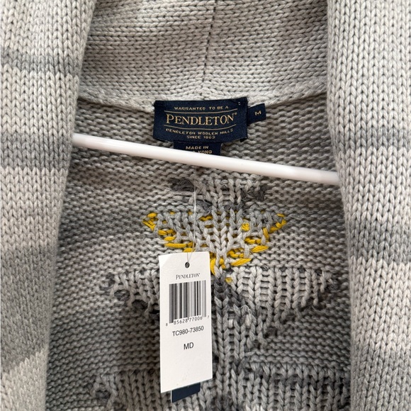 Pendleton Gray Geometric Women's Jacket - Picture 4 of 4